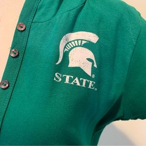 Michigan State SPARTANS Izod Collegiate dress - Size Large EUC (barely worn)
